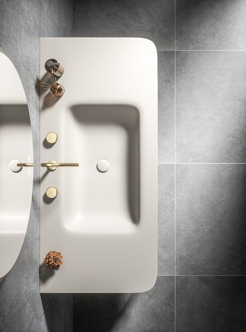 Lucky  floor standing bathroom cabinet  stainless steel floor standing bathroom cabinet - 图片 2