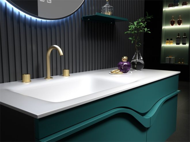 luckyrich Wall - Mounted Bathroom Cabinet - 图片 2