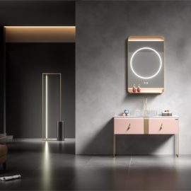 luckyrich floor standing bathroom cabinet