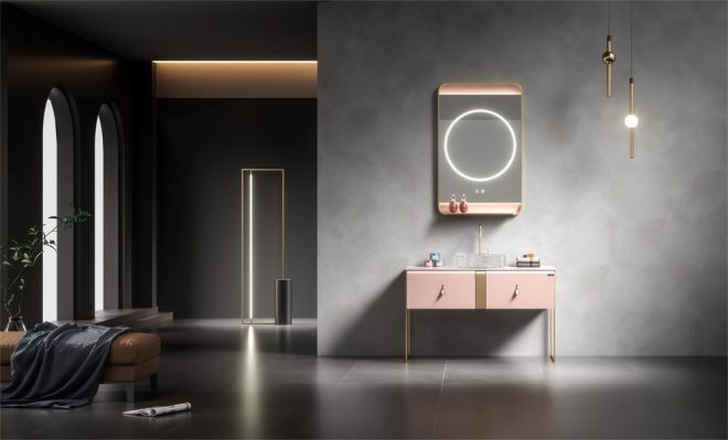 luckyrich floor standing bathroom cabinet