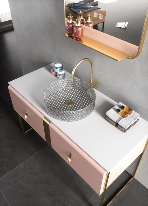 luckyrich floor standing bathroom cabinet - 图片 3