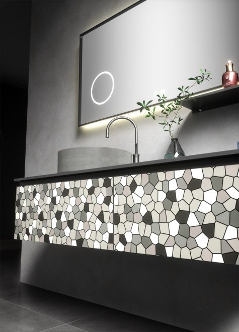Modern stainless steel bathroom cabinets  Wall - Mounted Bathroom Cabinet - 图片 2