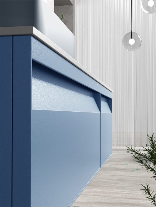 lucky Blue stainless steel bathroom cabinet Wall - Mounted Bathroom Cabinet - 图片 3