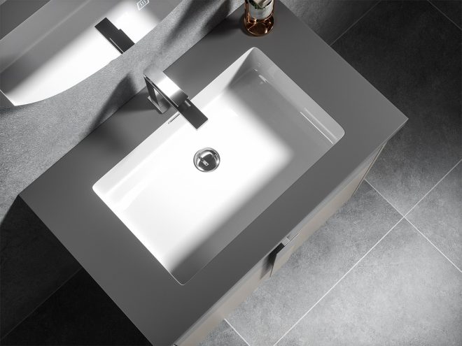 lucky Bathroom Floor Cabinet    Tall Bathroom Storage Cabinet - 图片 2