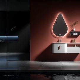 luckyrich Wall – Mounted Bathroom Cabinet Bathroom Vanity