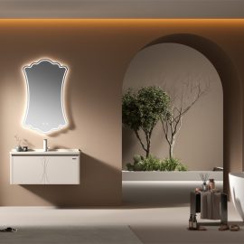Lucky Bathroom Vanity European-style bathroom cabinet