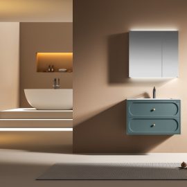luckyrich Small wall-mounted bathroom cabinet Wall – Mounted Bathroom Cabinet