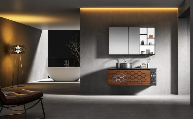 luckyrich  Wall - Mounted Bathroom Cabinet