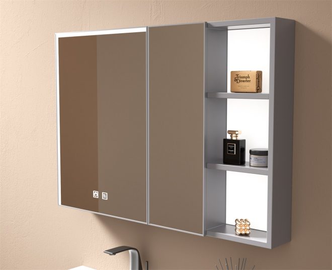 luckyrich Simple design bathroom cabinet  Contemporary Bathroom Furniture - 图片 3