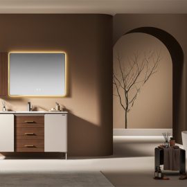 lucky floor standing bathroom cabinet
