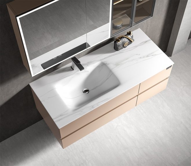 luckyrich wall - mounted Bathroom Cabinet with Storage - 图片 2