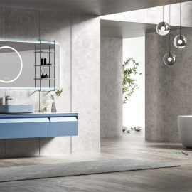lucky Blue stainless steel bathroom cabinet Wall – Mounted Bathroom Cabinet