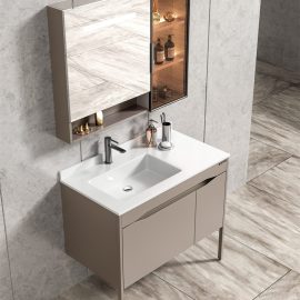 Lucky stainless steel wall-mounted bathroom cabinet