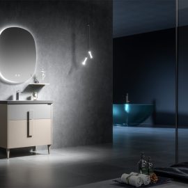 lucky Bathroom Floor Cabinet    Tall Bathroom Storage Cabinet